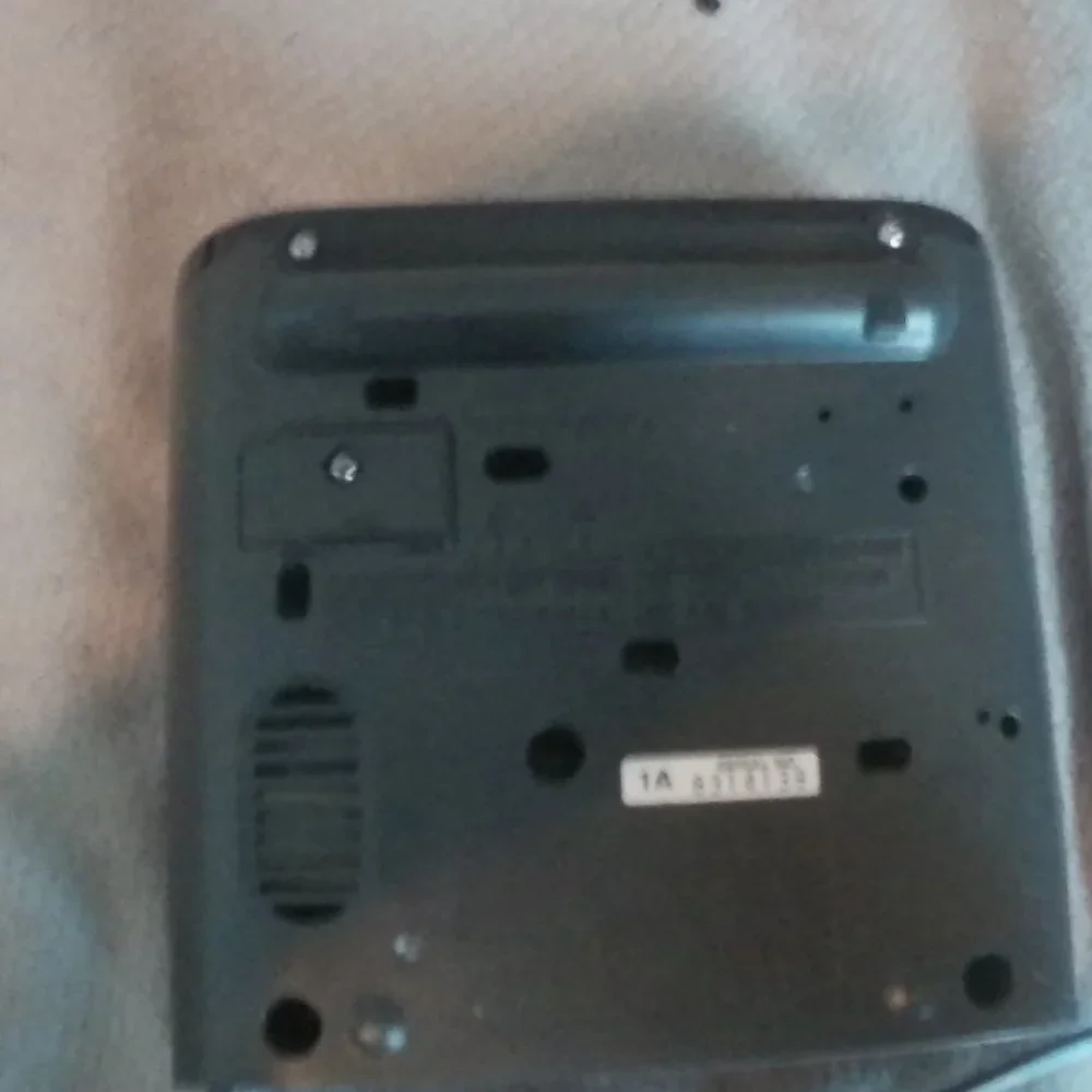 Sony Dream Machine Clock Radio - Black (ICF-C218)